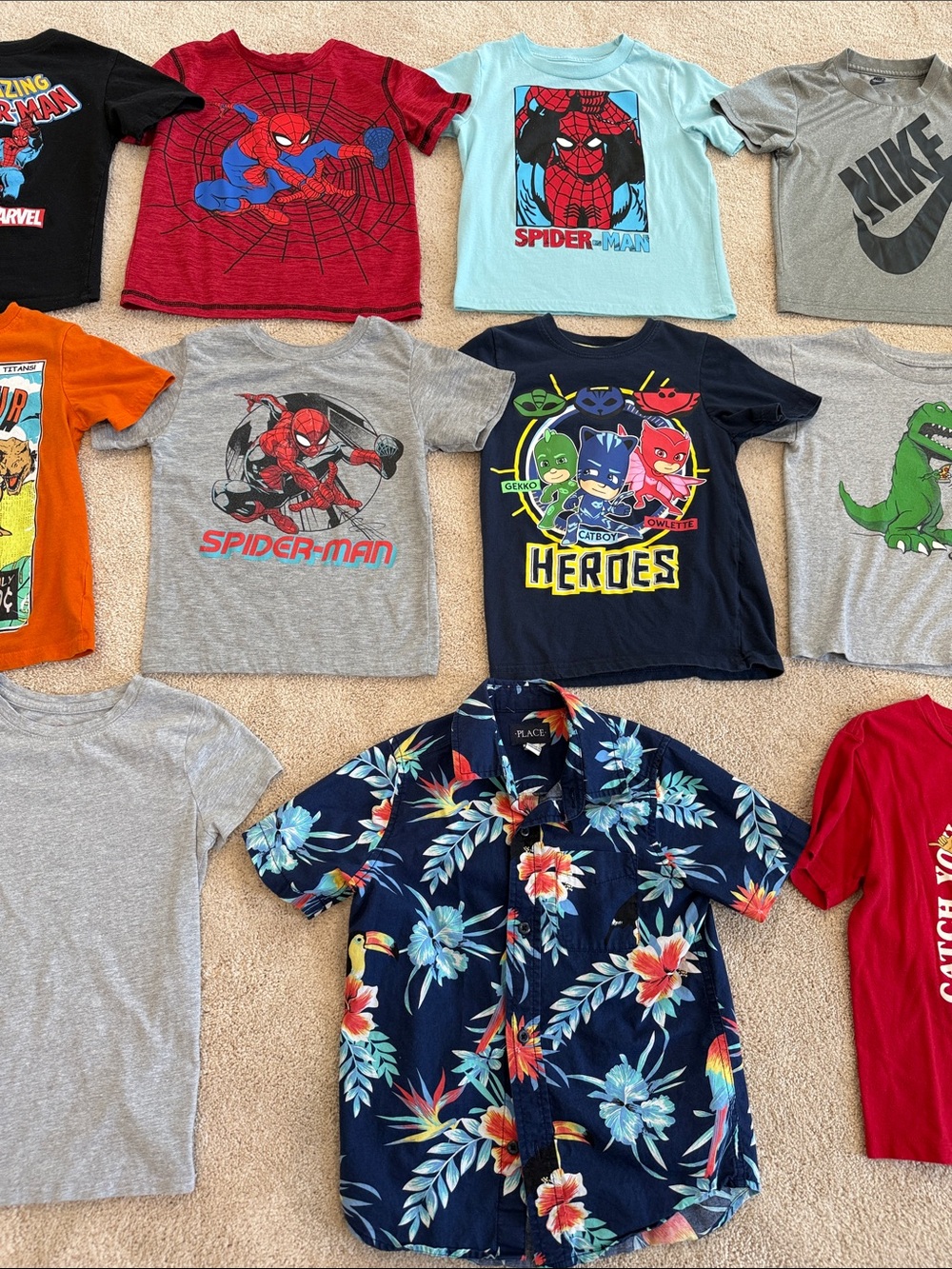 Boys T-Shirt Bundle 5/6 - 11 pieces - Picture 3 of 12